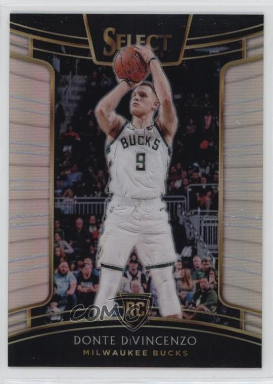 2018-19 Panini Select Concourse Silver Prizm Donte DiVincenzo #67 0p6y