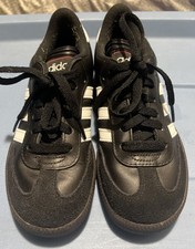 Adidas Samba Classic Unisex Sneakers Black Indoor Soccer Shoes Kids 2.5 036516