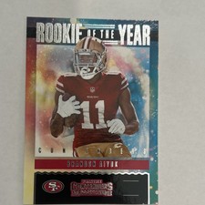 Brandon Aiyuk Rookie of the Year Contenders 2020 Panini No.RY-BA 49ers Football