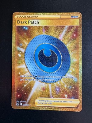 Pokémon Dark Patch 216/196 - Lost Origin - Gold Secret Rare