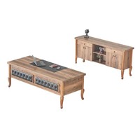 BüRoeinrichtung Schreibtisch Sideboard BüRotisch Braun Klassisch Stauraum