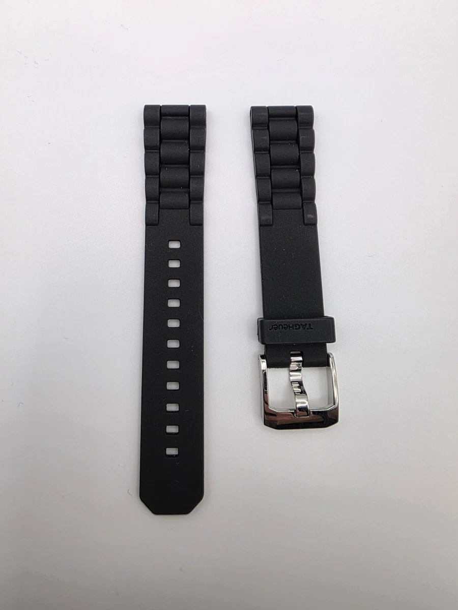 TAG Heuer Black Rubber Wristwatch Bands for sale | eBay