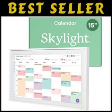 Digital Family Calendar 15" Touchscreen Display