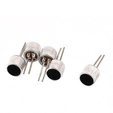 5pcs Mini 2 Pin 66 DB Condenser Pickup Microphone 6mm x 5mm