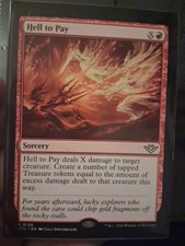MTG Hell to Pay 0126 Outlaws of Thunder Junction Card M/Nm Condition Mtg