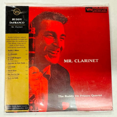 Buddy De Franco Quartet ~ Mr. Clarinet Jazz Import CD Verve Brand New Sealed