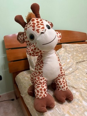 21cm Real Life giraffa peluche simpatico peluche morbido simulazione giraffa bambola regalo di compleanno di natale giocattolo per bambini