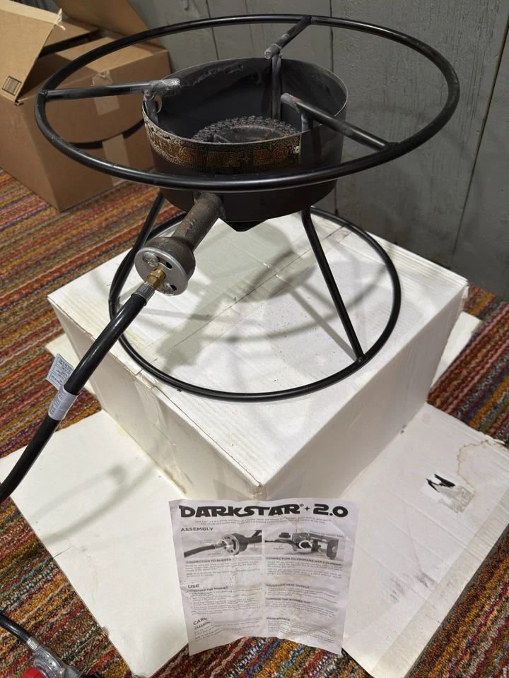 Beginner Homebrew Beer Starter – Kettle, Dark Star Burner, Carboys, Chiller - Image 2 of 4