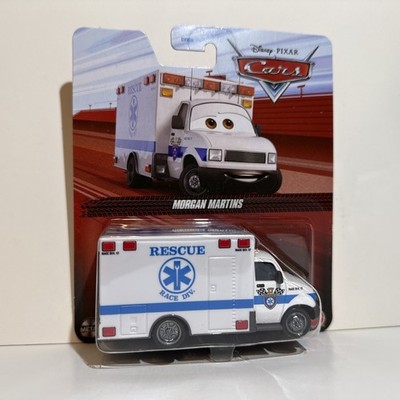 Disney Pixar Cars Morgan Martins Diecast Ambulance Mattel JJW74 1