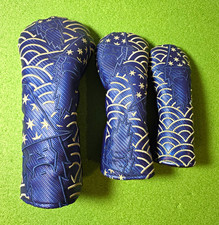 Bettinardi Interstellar Windy City Wizard Carbon Fiber 3pc Headcover Set RARE