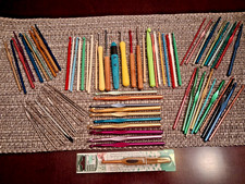Lot of 80 Crochet Hooks Boye Susan Bates Clover Steel Aluminum Plastic