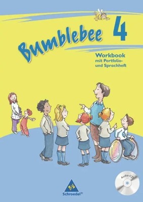 Bumblebee 4. Workbook plus Portfolio- / Sprachheft und Pupil's Audio-CD | Ehlers
