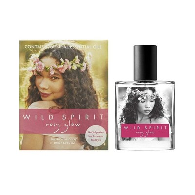Wild Spirit Rosy Glow Women's Perfume Spray = 1.0 fl oz / 30 ml NEW With Box