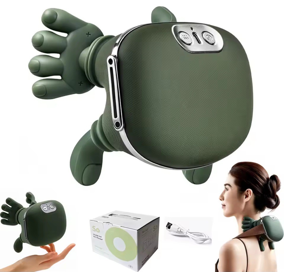 appareil massage shiatsu chauffant – design et finitions