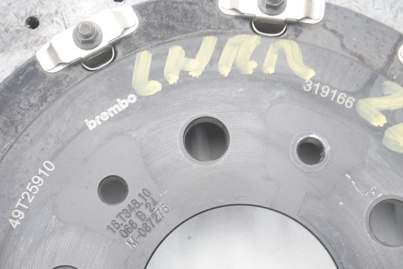 Rear Disc Brake Rotor Carbon Ceramic 319166 OEM Ferrari 296 F171 488 F8 SF90