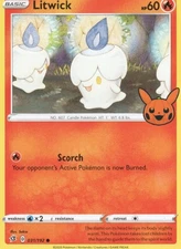 Litwick 031/192 - Common - Trick or Trade 2022  Pokémon Card