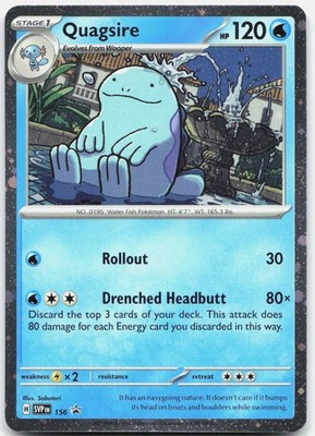 Quagsire (Cosmos Holo) - #156 SV: Scarlet & Violet Promo Cards Holo NM