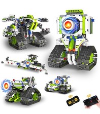 STEM Robot Building Kit Toys for Kids Ages 8-12,2025 New 5 In1 STEM Toys Robotic