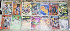 LOT OF 14 DC LEGIONNAIRES  LEGION OF SUPER HEROS COMIC BOOKS BAGGED  BOARDED