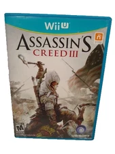 ASSASSIN'S CREED 3 (WII) DISC + CVR ART + MANUAL - NO CASE - LN