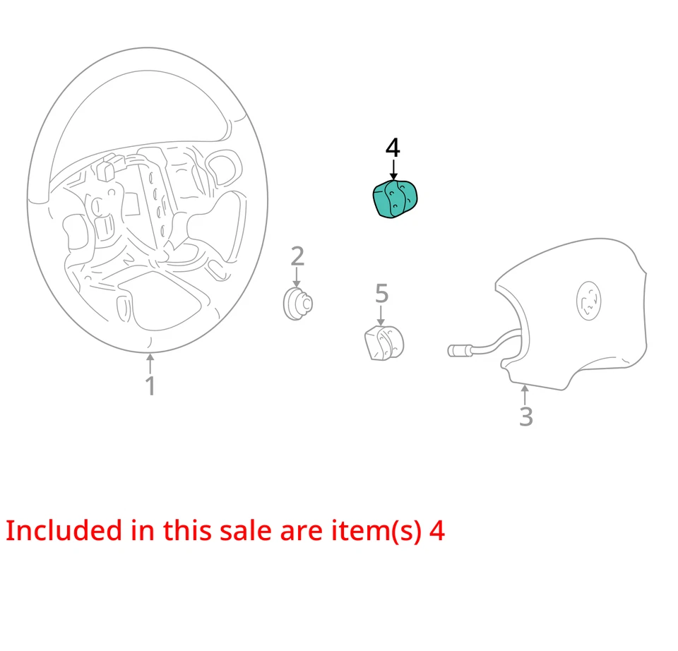 SE ADAPTA A INTERRUPTOR PONTIAC BONNEVILLE AZTEK 2000-2005 ASM RDO CONT 12451301 - NUEVO OEM Foto 2 de 3