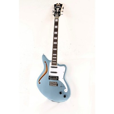 D'Angelico Premier Bedford SH LE Guitar Tremolo Ice Blue Metallic 19474490355 OB