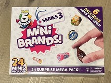 Zuru 5 Surprise Mini Brands SERIES 3 Advent Calendar, 6 Exclusive Minis