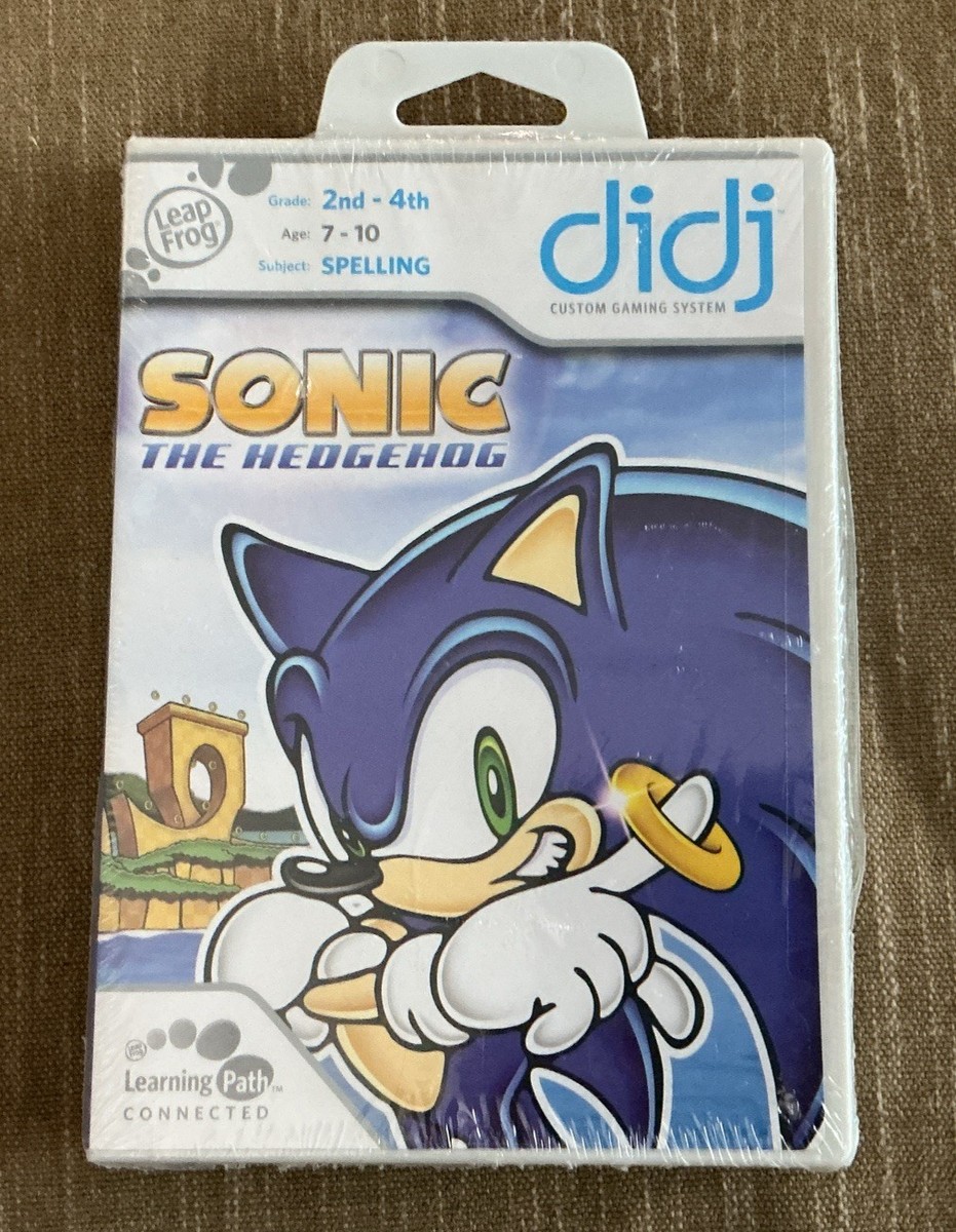 LeapFrog Didj Sonic The Hedgehog Game Custom Learning Game New