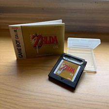 Zelda Link’s Awakening DX Game Boy Color Tested w/ Manual & Protective Case