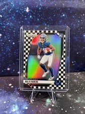 2024 Panini Prizm - Rookies Malik Nabers #370 Black & White Checker Prizm (RC)