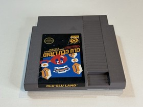 Clu Clu Land, Balloon Fight, Urban Warrior; 3 Game Nintendo NES Lot; Black Label