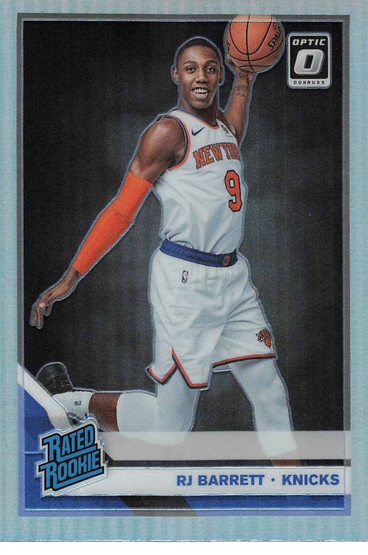 2019-20 Panini Optic RJ Barrett Silver Holo Rated Rookie #178