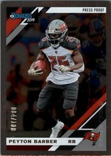 2019 Donruss Press Proof Silver #239 Peyton Barber /100 - FB