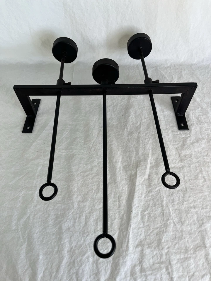 Wall Mounted Candle Holder with Adjustable Arms Modern Farmhouse Style - Image 3 of 4
