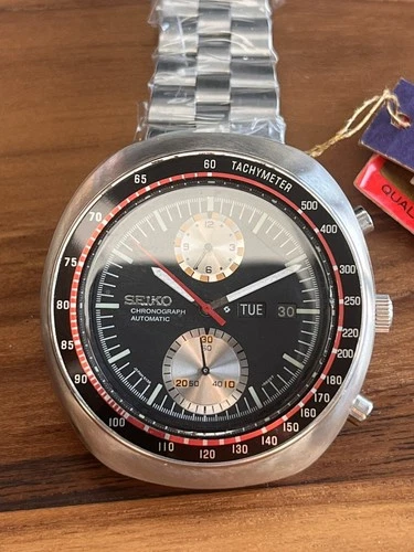 1971 vintage SEIKO UFO Yachtman  6137B Auto Chronograph watch
