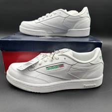 Reebok Club C 85 Vintage Chalk/Glen Green Kids GS Size 6 NEW With Box