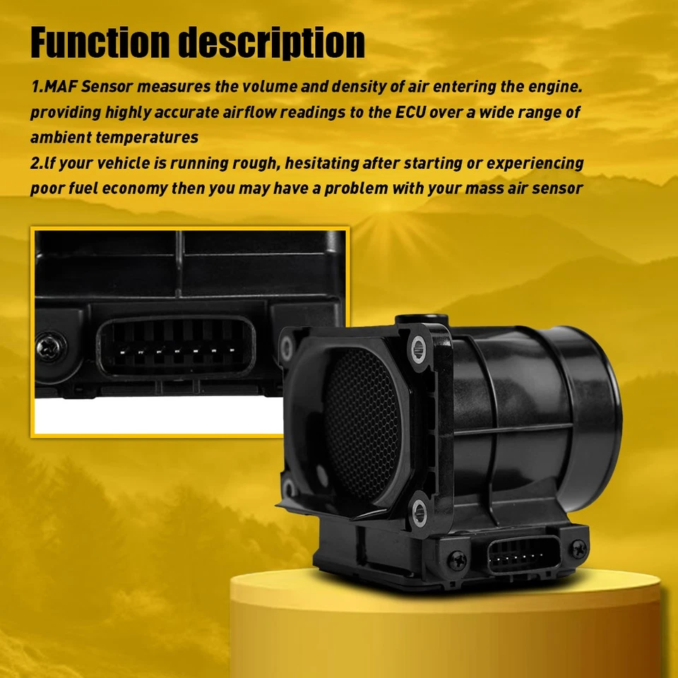 Датчик массового расхода воздуха MAF для 99–06 Mitsubishi Galant Eclipse Outlander Montero J - Изображение 4 из 4