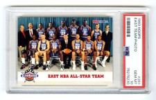 MICHAEL JORDAN~POP 154~1993 HOOPS NBA EAST ALL-STAR TEAM PSA-10 GEM-MT CARD #281