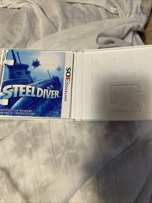 Nintendo 3DS Game - Steel Diver - 2011 - Replacement Case, No Game ￼