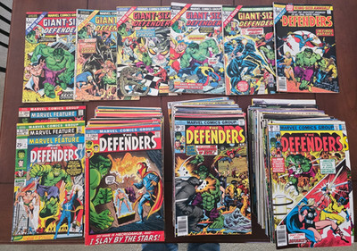 DEFENDERS COMICS SET 1 - 152 MARVEL FEATURE 1 2 3 GIANT SIZE 1 - 5 AL MARVEL