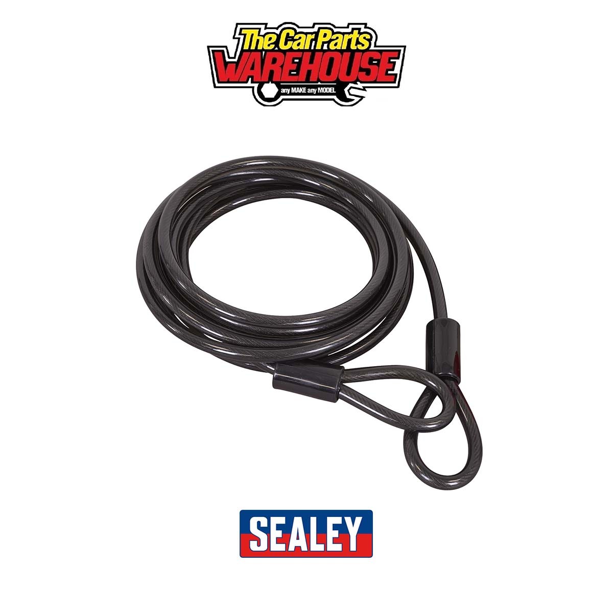 Sealey SLC5M Steel Wire Security Cable without Lock 10mm x 5m