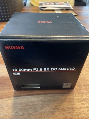 Sigma 18-50 F28 EX DC Macro Objektiv