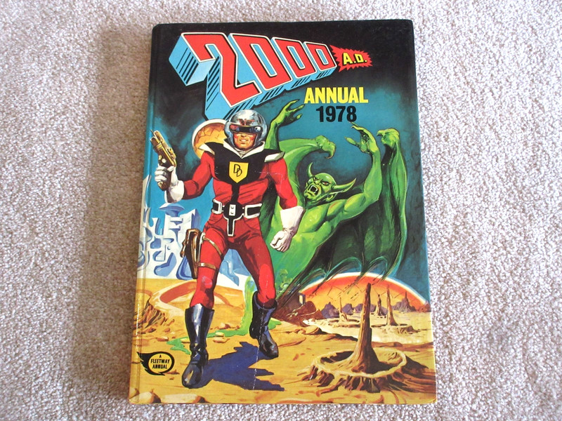 2000AD Annual 1978, Unclipped & Inscription free VF