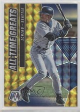 2021 Panini Mosaic All-Time Greats Reactive Yellow Prizm Ichiro Suzuki HOF 0bt4