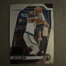2024-25 Panini Prizm Jaylen Brown #139 Silver Prizm Boston Celtics