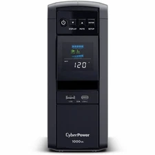CyberPower CP1000PFCLCD PFC Sinewave UPS System 10 Outlets AVR Mini-Tower