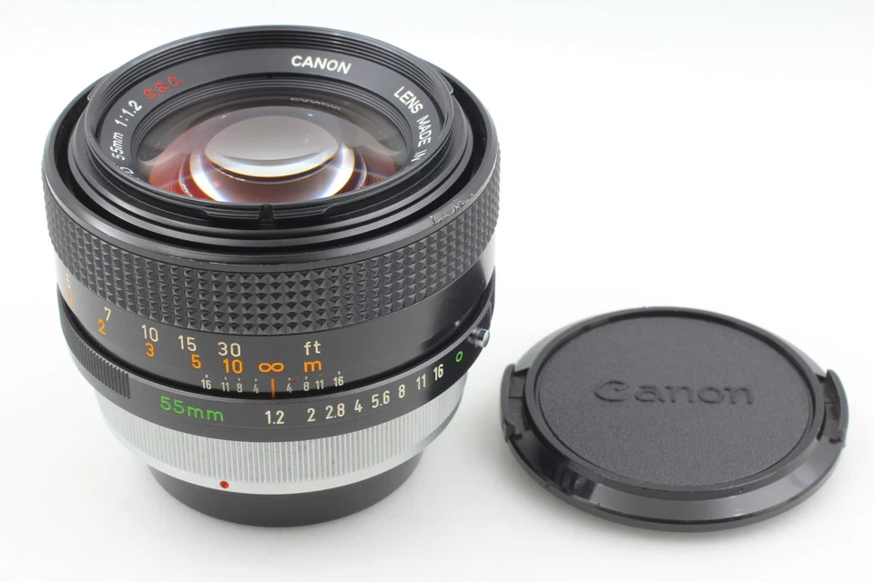 "O" mark  [Exc+5] Canon FD S.S.C. SSC 55mm f/1.2 MF Wide Angle Lens From JAPAN - Image 2 of 4