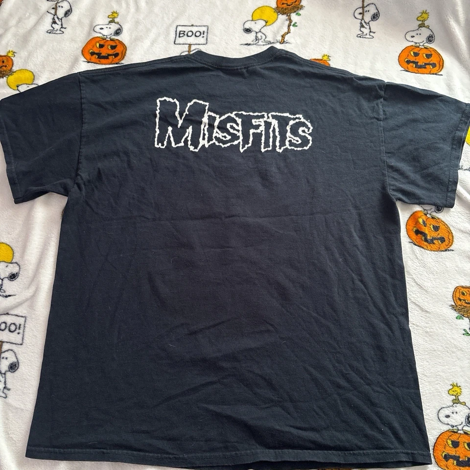Vintage Misfits 2000 Souls Ablaze XL Black T shirt Short Sleeves Double Side - Image 4 of 4