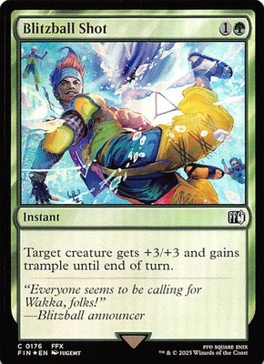 Blitzball Shot Foil 176 Final Fantasy Magic the Gathering