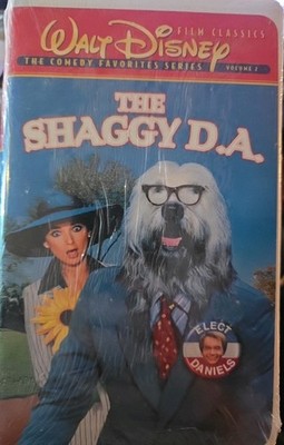 Walt Disney Comedy Favorites Series  ''The Shaggy D.A.''  (VHS, 1976) NEW & SEALED